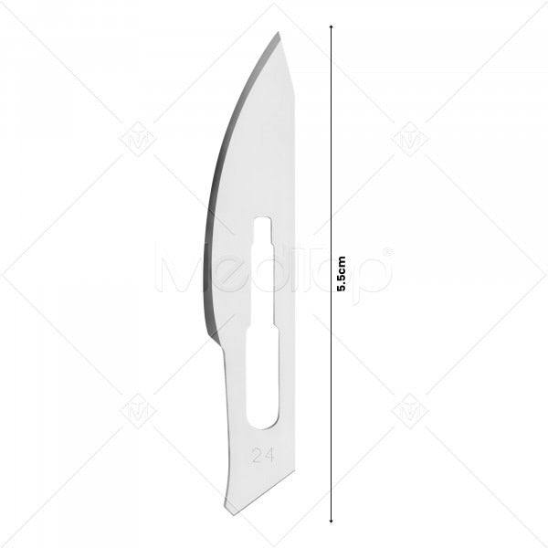 Meditop Scalpel Handle No. 4 with Sterile Blade Compatibility (#20–#24) – Stainless Steel