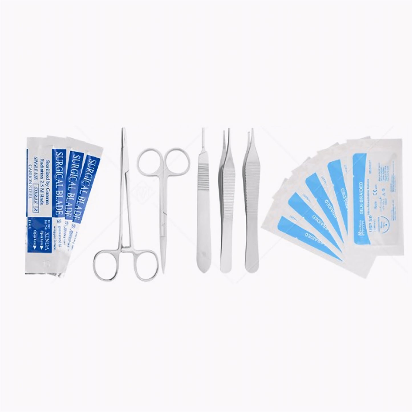 Meditop Suture Practice Kit – Silicone Skin Pad for Medical Students (Reusable Training Model)