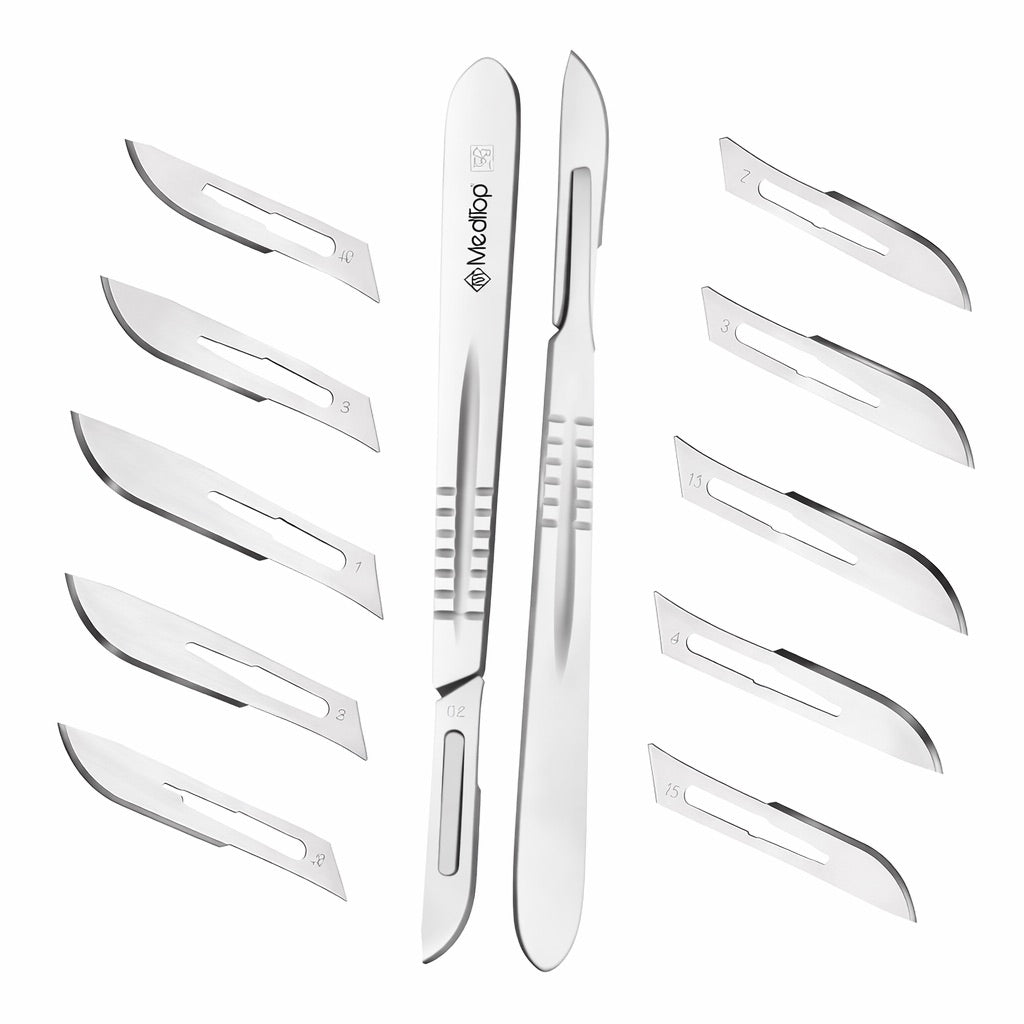 Meditop Scalpel Handle No.4 with Sterile Blades (#20–#24)