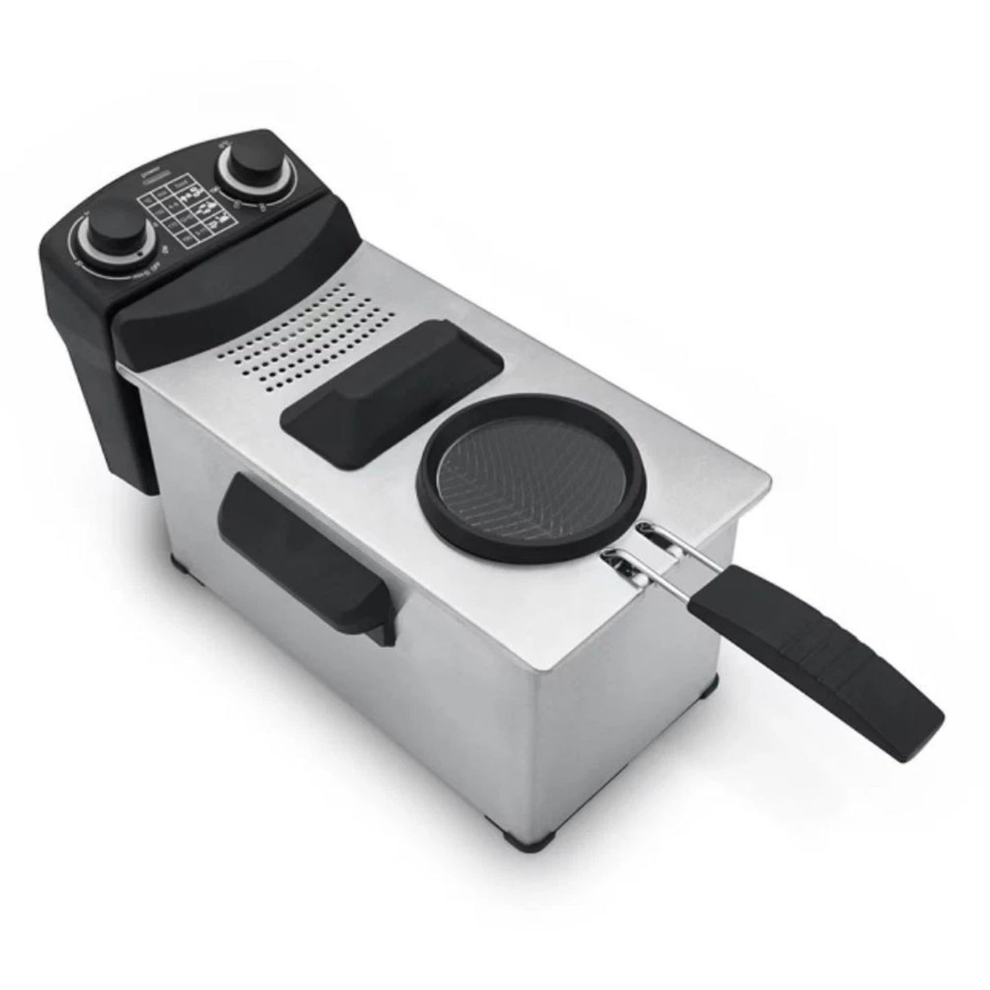 3L Stainless Steel Electric Deep Fryer 2100W with Timer | Chips, Nuggets & Snacks | Australia Stock