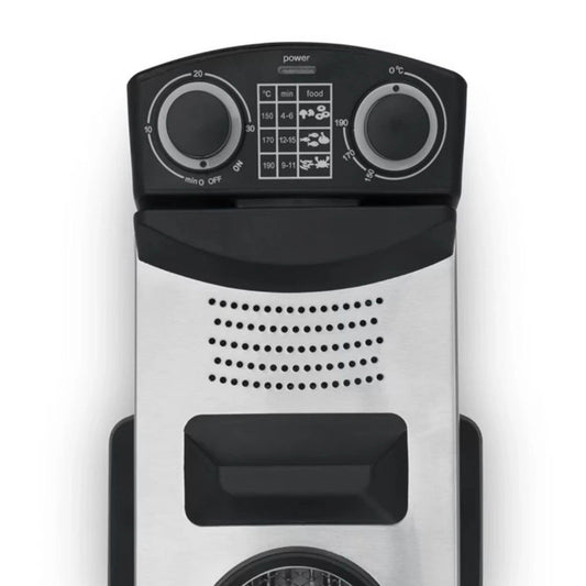 3L Stainless Steel Electric Deep Fryer 2100W with Timer | Chips, Nuggets & Snacks | Australia Stock