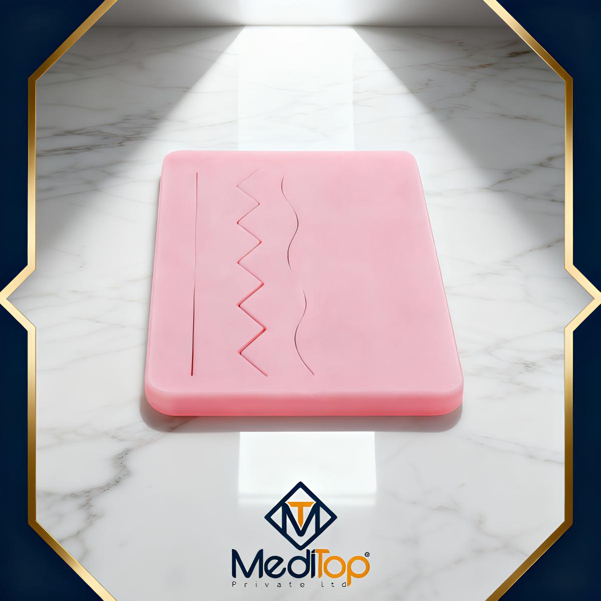 Gynecology Suture Practice Pad – Realistic 3-Layer Human Skin Silicone Model for Medical & Vet Students