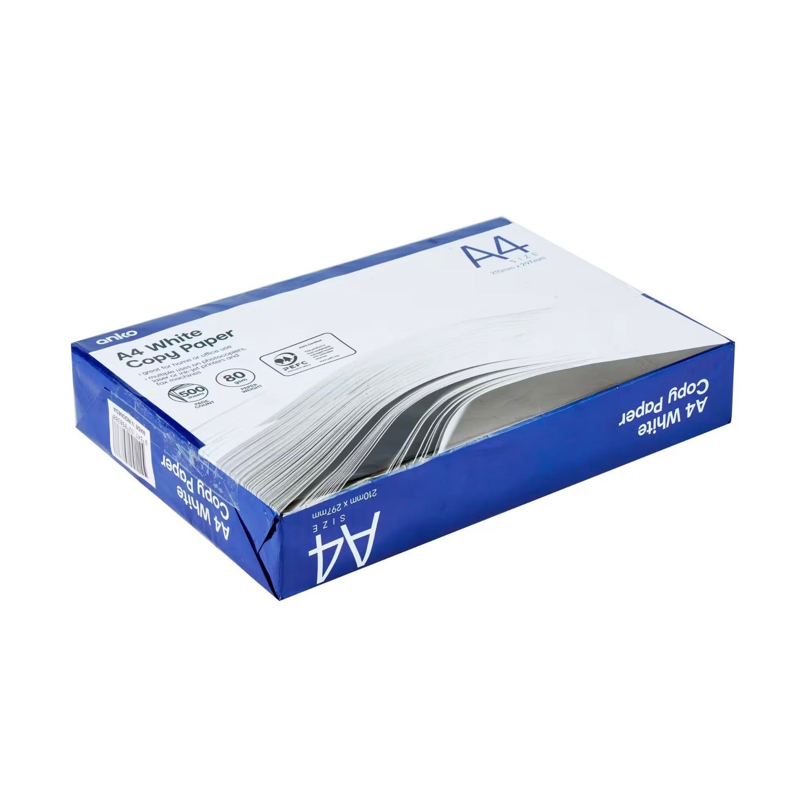 A4 White Copy Paper – 500 Sheets | 80 GSM | Smooth Office & Home Printing